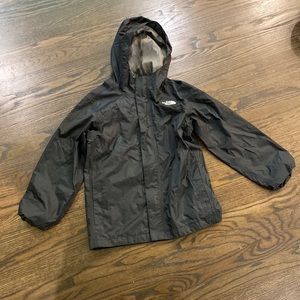 Black Youth medium North Face rain jacket.